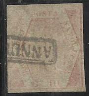 NAPOLI 1858 10 GRANI II TIPO TIMBRATO USED - Naples