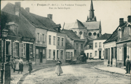 62 FRUGES / La Fontaine Tranquille, Rue Du Saint Esprit / - Fruges