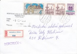 C10368 - Czech Rep. (1996) 417 52 Hostomice Nad Bilinou (stamp: 4,00 - 1000 Years Old Monastery In Prague-Brevnov UNESCO - Abbeys & Monasteries