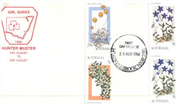 (PH 555) Girl Guide FDC Cover  -1986 - Cartas & Documentos