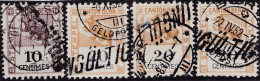 Heimat Fiskalmarken Lot Kanton Bern Mit Poststempel - Revenue Stamps