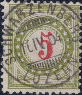 Heimat LU SCHWARZENBERG 1904-04-16 Vollstempel Auf Porto Zu# 17GbII - Postage Due