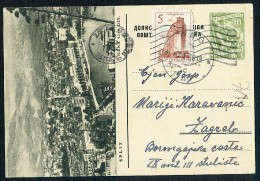 Illustrated Stationery - Split - Traveled --- See Scans - Sonstige & Ohne Zuordnung