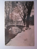 ARC En BARROIS  Le Parc Du Chateau Sous La Neige - Arc En Barrois