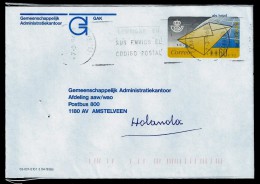 Spain: Cover With ATM Cancel Sent From Carballo, 07-03-1996 - Storia Postale