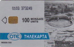 Telefonkarte Griechenland  Chip OTE   Nr.27  1993  0103  Aufl. 960.000 St. Geb. Kartennummer  373249 - Griechenland