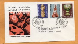 Cyprus 1975 FDC - Brieven En Documenten