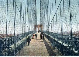 NEW YORK. Brooklin Bridge. No Posted. - Manhattan