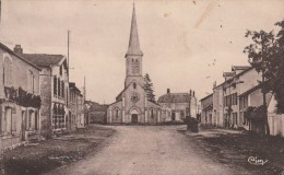 VAUX SOUS AUBIGNY (Haute-Marne) - Place De L'Eglise - Autres & Non Classés