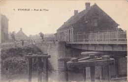 STAVELE : Pont Sur L'Yser - Alveringem