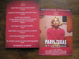 Carte 21x14 Cm : Paris, Texas. Wim Wenders. 2014 - Otros & Sin Clasificación
