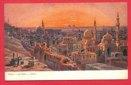 148646 / Germany Art Friedrich Perlberg - CAIRO , Egypt Egypte Agypten Egitto Egipto  - 11/2 USED Bulgaria Bulgarie - Perlberg, F.
