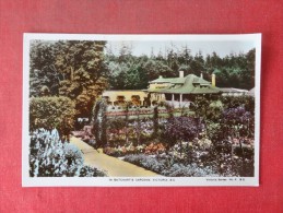 > Canada > British Columbia> Victoria  RPPC Color Tinted  Butcharts Gardens  Ref 1416 - Victoria