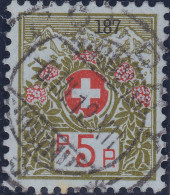 Heimat NE BOUDRY 1912-03-06 Vollstempel Portofreiheit 5Rp Kl#187 (3100) - Franchise