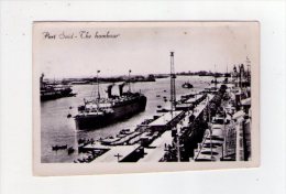 Cartolina/postcard Canale Di Suez - The Suez Canal - Port Said - The Hambour - Sues