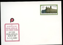 DDR P104 Postkarte PHILATELIA KÖLN ** 1989 Kat. 3,50 € - Postkaarten - Ongebruikt