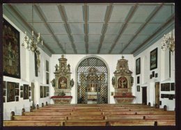 CPM Non écrite Suisse DELEMONT Intérieur De La Chapelle Du Vorbourg - Delémont