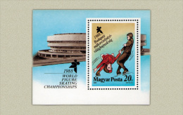 Hungary 1988. Ice Dancing Sheet MNH (**) Michel: Block 195A / 5 EUR - Neufs