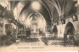 SALLES D'AUDE INTERIEUR DE L'EGLISE - Salleles D'Aude