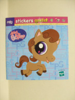 Mini-livre Hasbro Littlest PetShop STICKERS GOLD Autocollants Repositionnables 2009 - Stickers