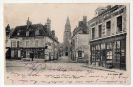 Cloyes (-sur-le-Loir), Rue Du Temple, éd. B. F. N° 19, épicerie Mercerie Roulleau, Entrpôt De Bière Héry, Au Gagne-petit - Cloyes-sur-le-Loir