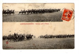 Cp , LUNEVILLE-GARNISON , Halte Là , Après La Charge , Voyagée 1913 - Reggimenti