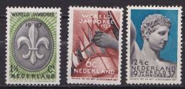 Padvinderij 1937 Wereld Jamboree Scouts Ongestempelde Serie  NVPH 293 / 295 - Ungebraucht