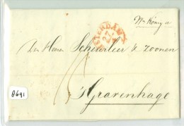 VOORLOPER * HANDGESCHREVEN BRIEF UIT 1844 Van AMSTERDAM Naar ´s-GRAVENHAGE (8691) - ...-1852 Prephilately