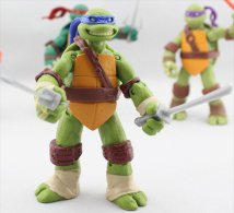 Teenage Mutant Ninja Turtles - Leonardo - Plastic Action Figure CG.021 - Las Tortugas Ninjas