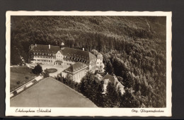 AK Schwäbisch Gmünd Erholungsheim Schönblick 1954 Nach Esslingen, 2 Bilder - Schwaebisch Gmünd