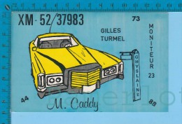 QSL Base Ou Mobile " M Caddy " Montreal P. Quebec  ( XM-52..., CB Radio  CPM ) Recto/verso - Autres & Non Classés