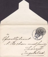 Sweden "Petite" Postal Stationery Ganzsache Entier 4 Öre VISBY 1902? To INGELSTAD - Entiers Postaux