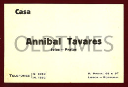 PORTUGAL - LISBOA - CASA ANNIBAL TAVARES - JOIAS E PRATAS - 1932 COMMERCIAL DOCUMENT - Portugal