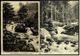 2 X Ilsenfälle Im Harz ,  Bei Ilsenburg  ,  Ansichtskarte Ca.1930   (3456) - Ilsenburg