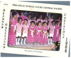 (PH 561) Nauru Philetelic Bureau Postcard - 1986 - Nauru