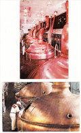 2 POSTCARDS: MILLER BREWHOUSE; 'Shining Chrome And Copper' - 'The Champagne Of Beers' - Milwaukee - Milwaukee