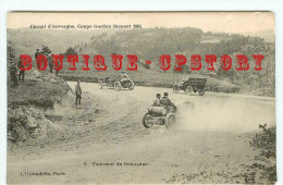 COUPE GORDON BENNETT Au TOURNANT Du GENDARME - RALLYE AUTOMOBILE - COURSE De VOITURE < DOS SCANNE - Rallyes