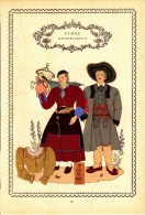 Trachten Der Alpenländer - DEFREGGEN Tirol - Alter Original 10 -Farbendruck 1937 - Autres & Non Classés