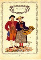 Trachten Der Alpenländer - PINZGAU - Salzburg - Alter Original 10 -Farbendruck 1937 - Otros & Sin Clasificación