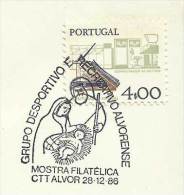 Portugal Cachet Commémoratif  Expo Philatelique Alvor Algarve Nöel 1986 Event Postmark Stamp Expo Christmas - Annullamenti Meccanici (pubblicitari)