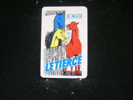 Playing Cards/Carte A Jouer/1 Dos De Cartes-joker-the World/Publicité,Le Tierce Agence Hippiques Officielle ( Bruxelles) - Autres & Non Classés