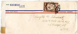 Cuba 1942 Censored Cover Mailed To USA - Briefe U. Dokumente