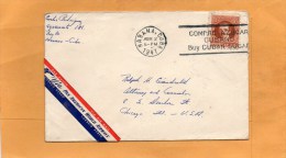 Cuba 1947 Cover Mailed To USA - Briefe U. Dokumente