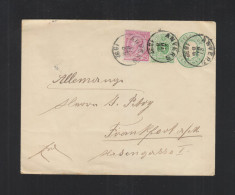 Brief 1892 Anvers - Briefumschläge