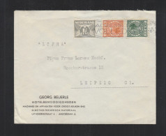 Brief 1936 Amsterdam Leipzig - Cartas & Documentos