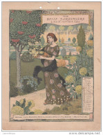 CALENDRIER BELLE JARDINIERE 1898 / SEPTEMBRE - FORMAT 18X24 - Tamaño Grande : ...-1900