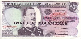 MOZAMBIQUE  50 Escudos   Emission Du 27 Octobre 1970    Pick 116     ***** BILLET  NEUF ***** - Moçambique