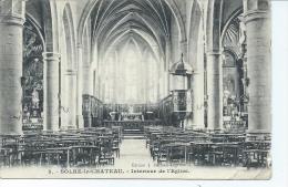 Solre - Le -Chateau    Interieur De L'Eglise   -    Feldpost - Solre Le Chateau