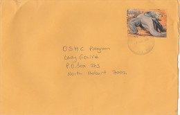 Australia 2008 Megafauna, Megalania Used On Cover - Briefe U. Dokumente