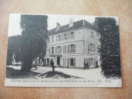 PARIS - CENTRE FRANCAIS DE MEDECINE ET DE CHIRURGIE - 12, Rue Boileau - PARIS - (RARE !) - Santé, Hôpitaux